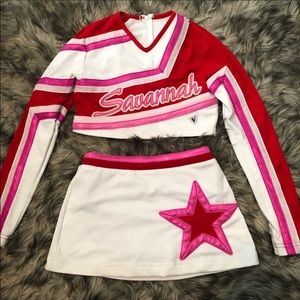 iOS desperate need Cheer Savannah cheer uniforms